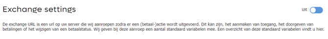 Betaallinkmodule instellen 4