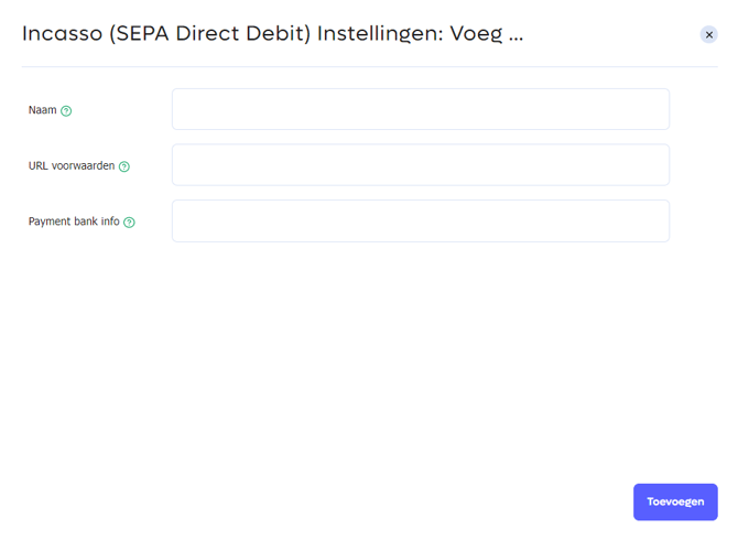 Incasso activeren 5