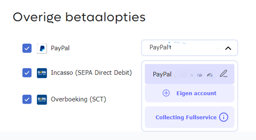 PayPal collecting NL