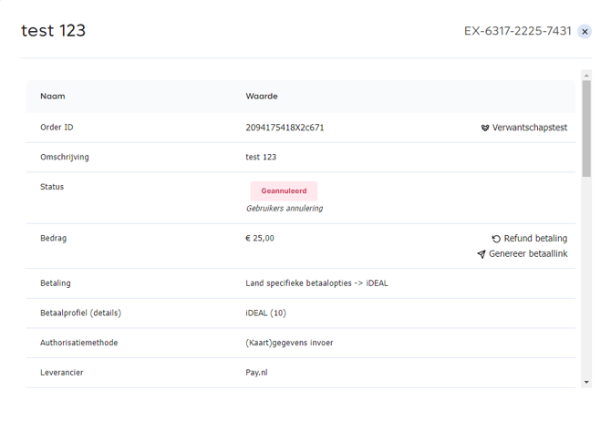 Transactiedetails 1