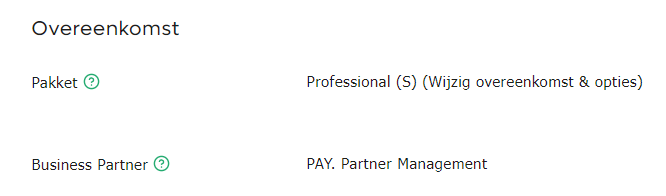 toegangstoestemming aan partner 1