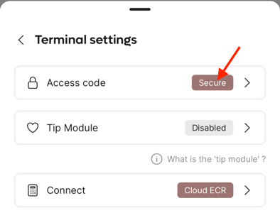 Pay.Pos button text